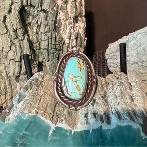 Vintage Navajo Turquoise Ring